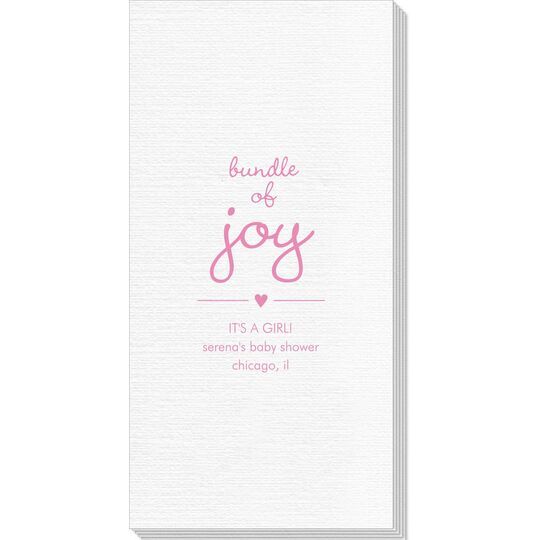 Heart Bundle of Joy Deville Guest Towels